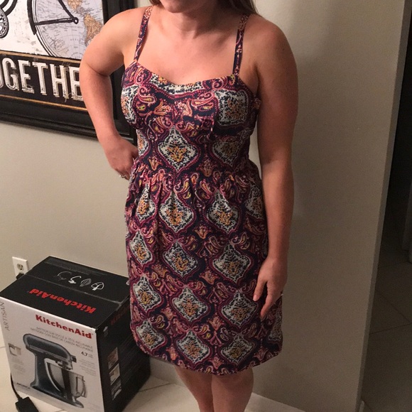 J Crew medallion Tank Dress - Picture 7 of 7